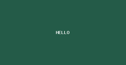 HELLO 플레이스홀더